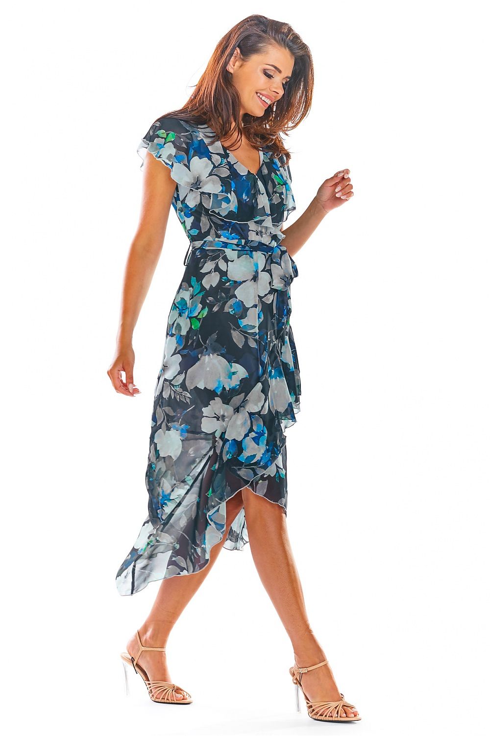 Cocktailkleid model 133674 awama