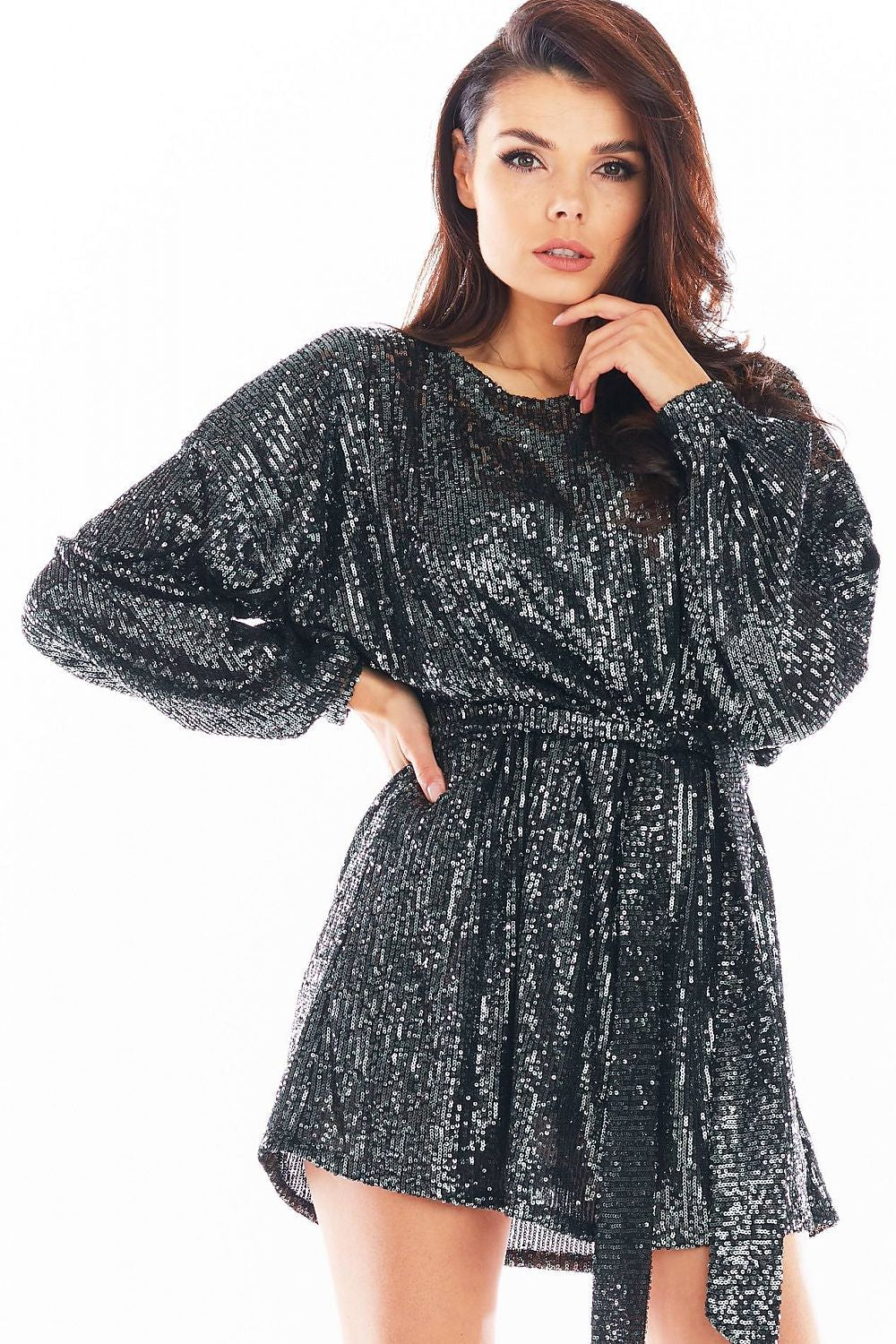 Kurzes Kleid model 150767 awama