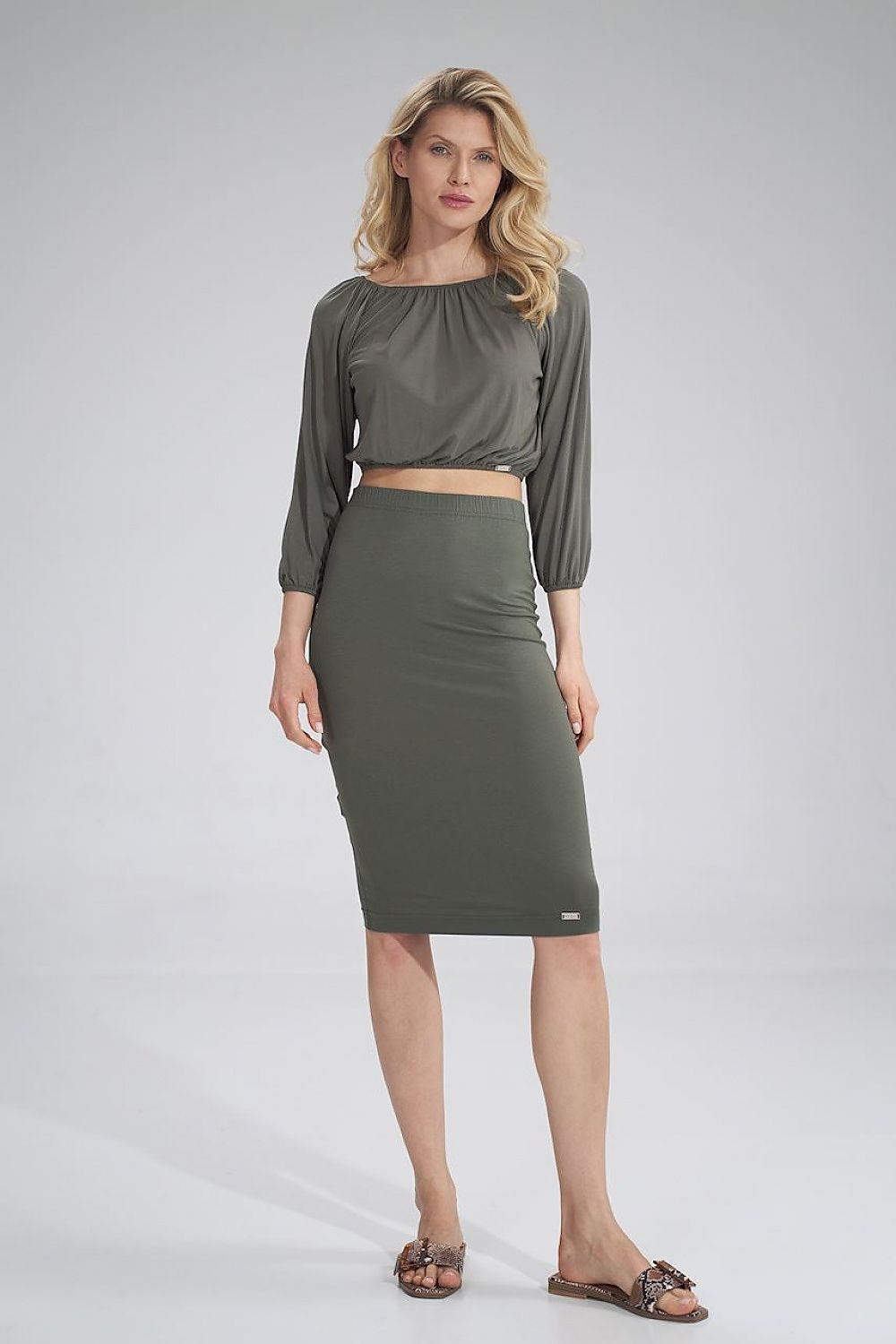 Bluse model 156119 Figl