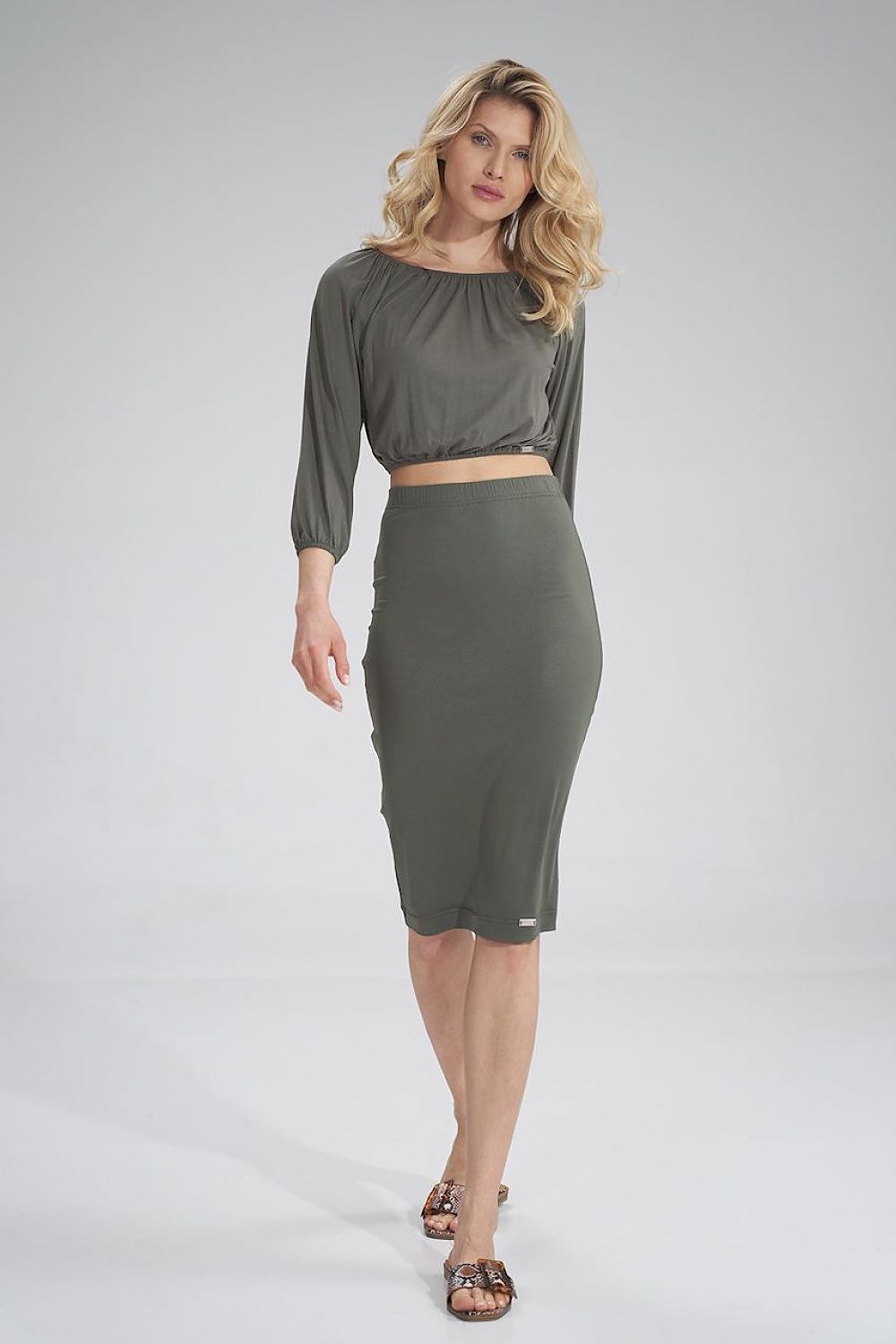Bluse model 156119 Figl