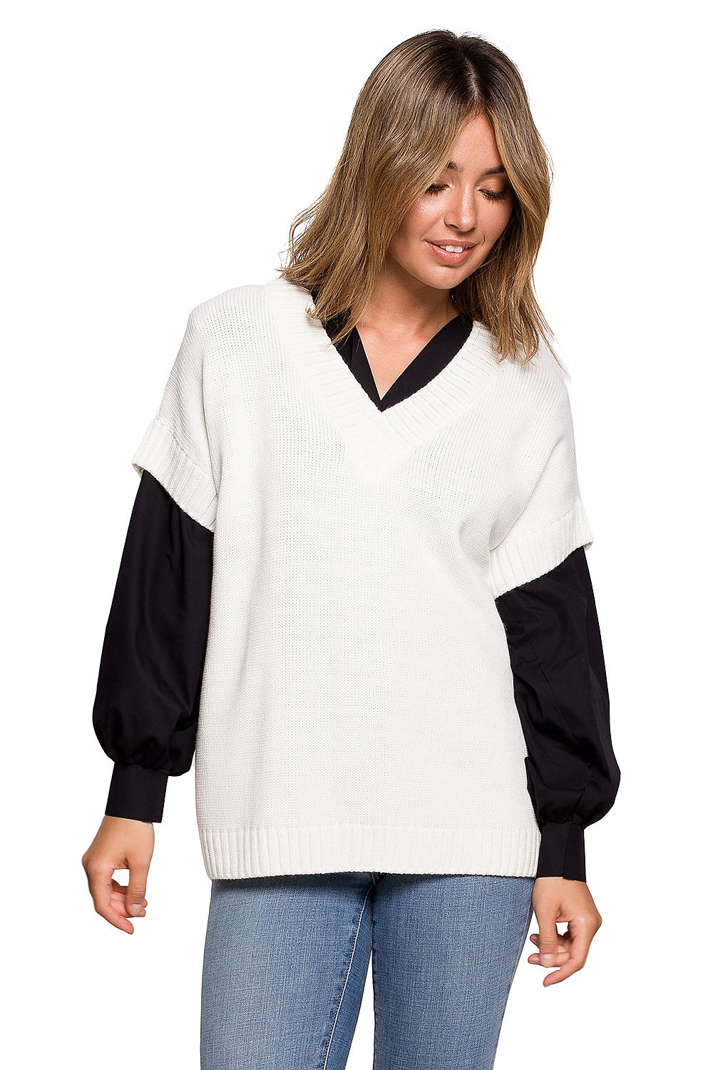 Weste model 157586 BE Knit