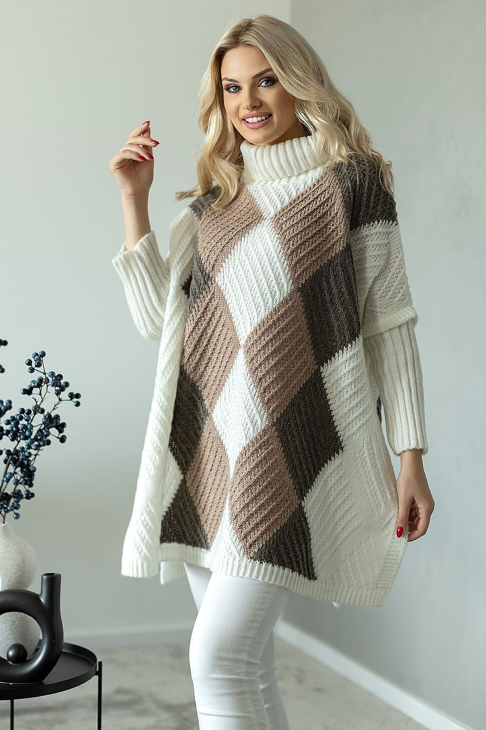 Rollkragenpullover model 171304 PeeKaBoo