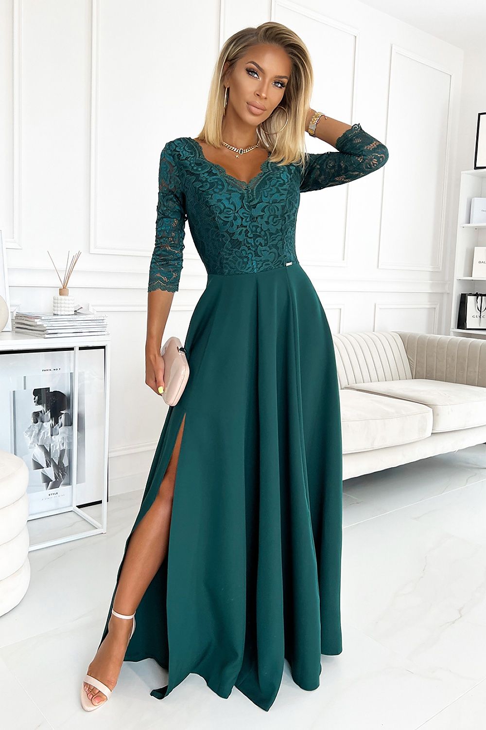 Langes Kleid model 171435 Numoco