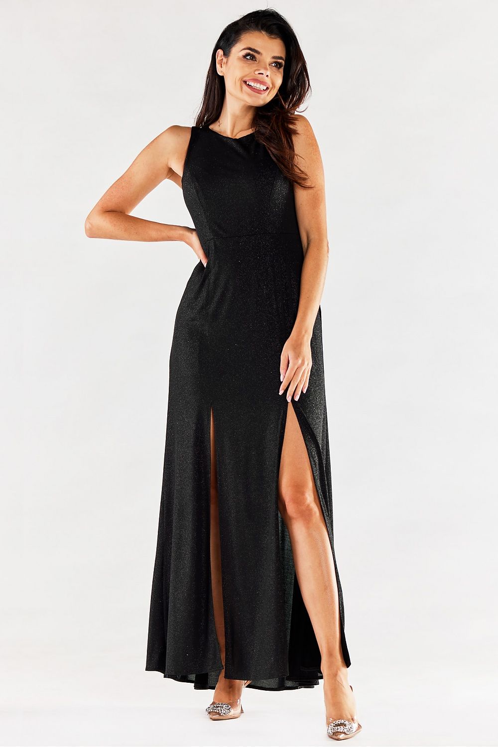 Langes Kleid model 174385 awama