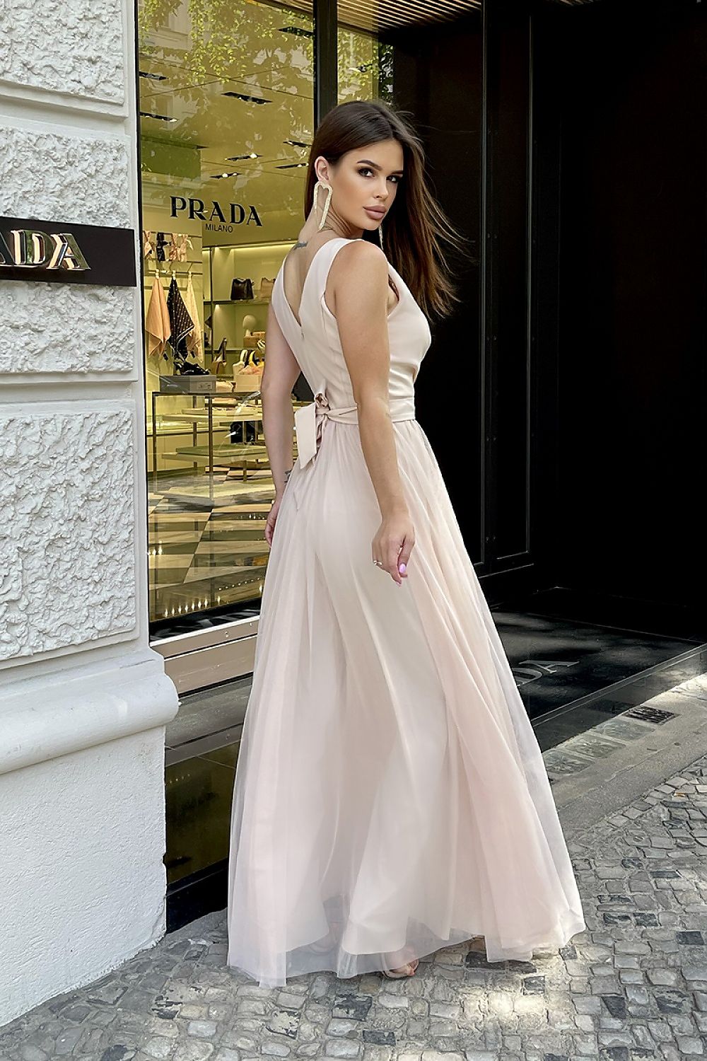 Abendkleid model 174546 Bicotone