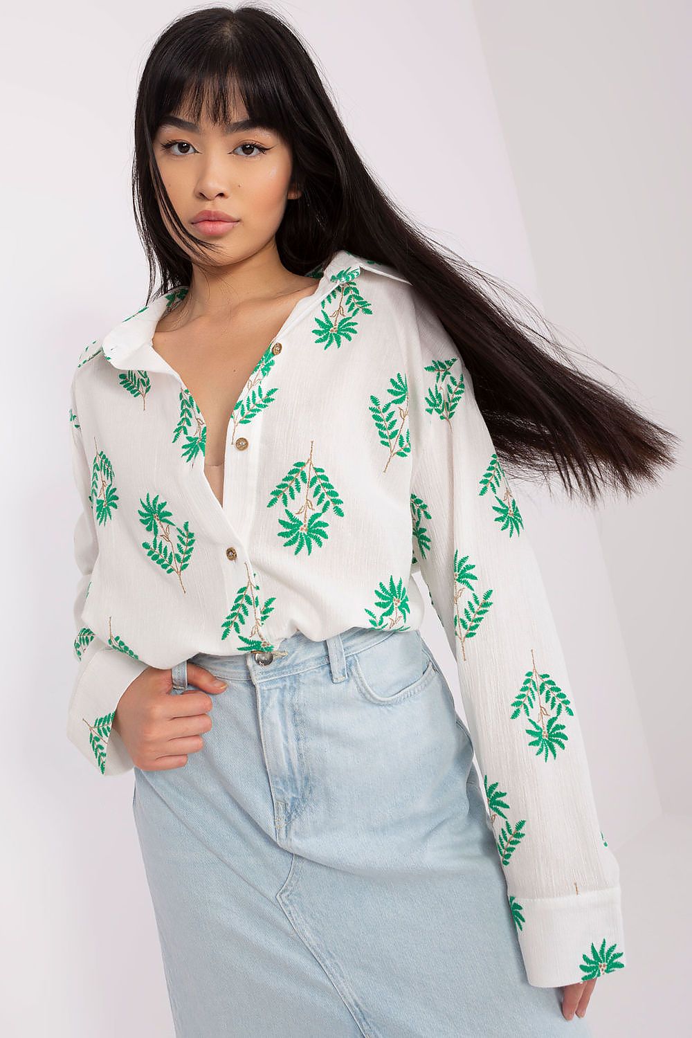 Langarm Hemd model 182064 Lakerta