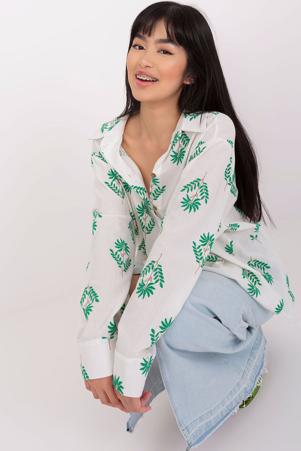 Langarm Hemd model 182064 Lakerta