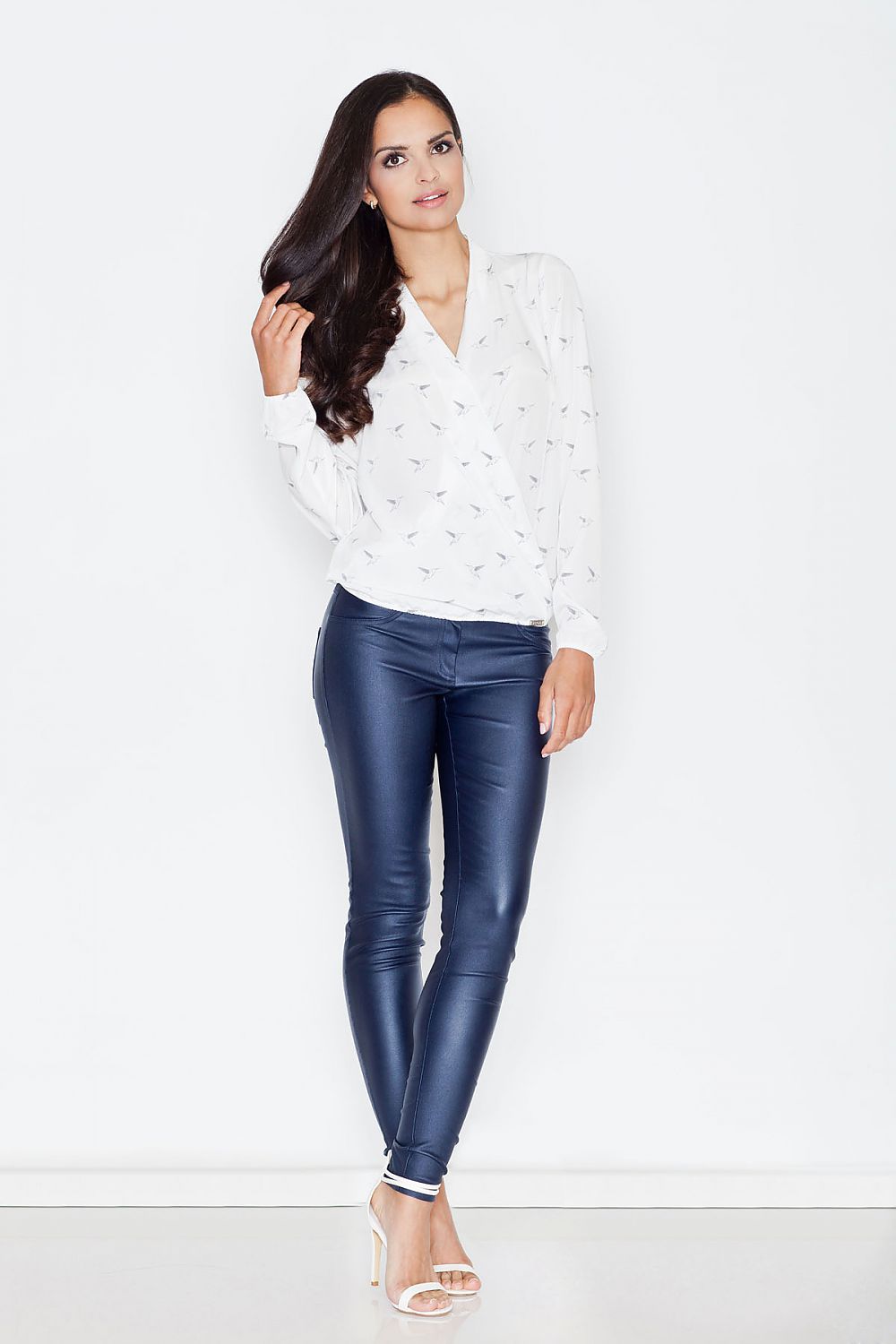 Bluse model 43771 Figl