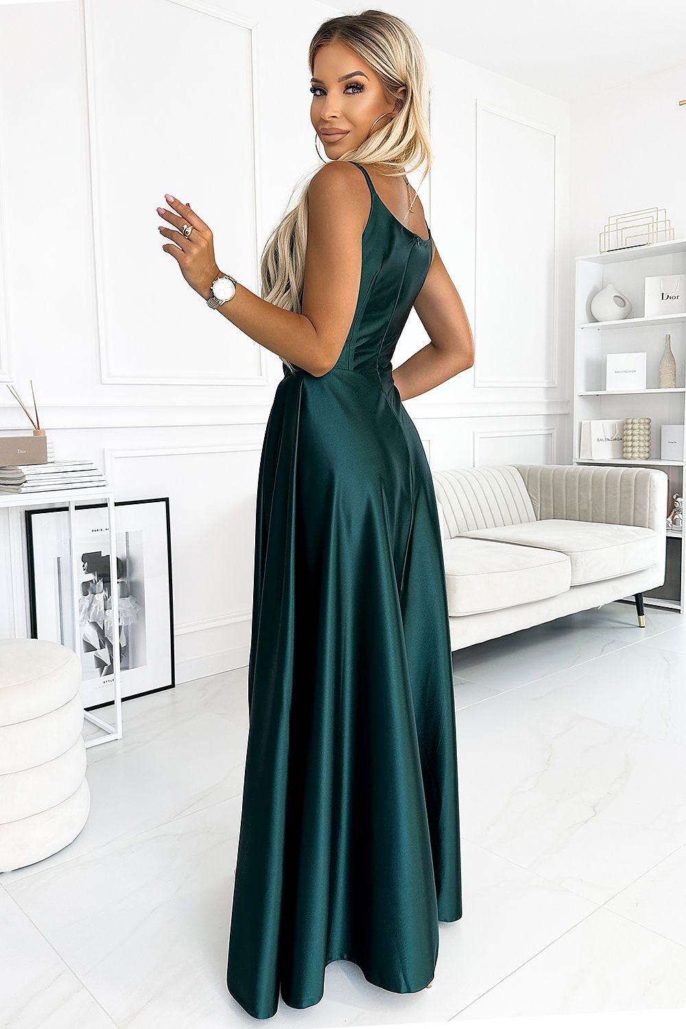Langes Kleid model 183707 Numoco
