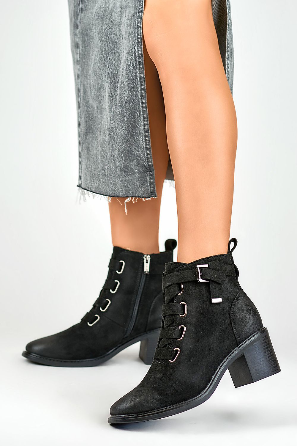 Stiefeletten mit Absatz model 184627 PRIMO
