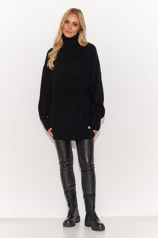 Rollkragenpullover model 185989 Makadamia