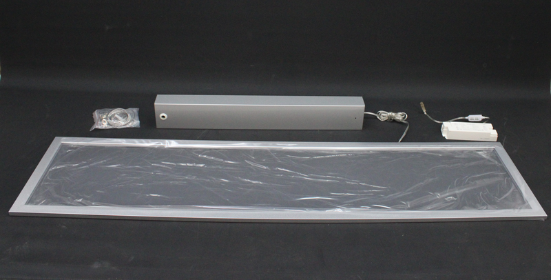 B-flokks Deko Light LED hengiljós 3422, ferkantað, með dip-rofa, álhengiljós