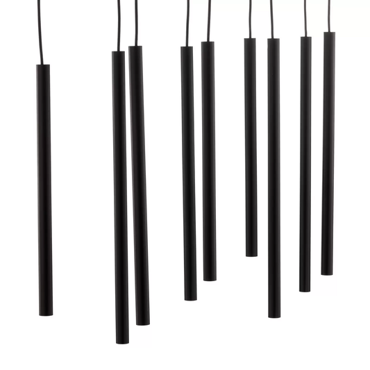 B-Ware Emibig Lighting Hängeleuchte Sid Hängelampe Deckenlampe G9 Neunflammig Schwarz