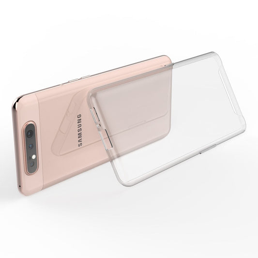 NALIA símahulstur fyrir Samsung Galaxy A80, þunnt sílikonhlífðarhulstur
