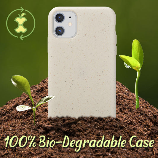 NALIA Bio Phone Case for iPhone 11, Sustainable Biodegradable Vegan Eco Case Cover