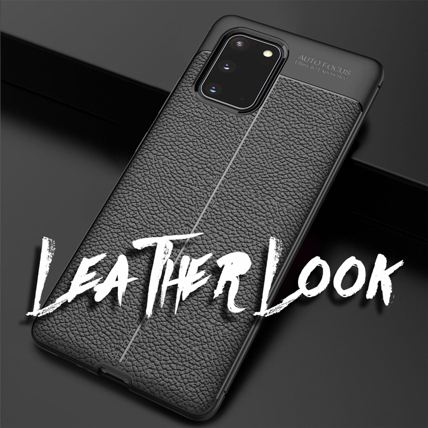 NALIA Design Case für Samsung Galaxy S20, Leder Optik Handy Hülle Tasche Cover