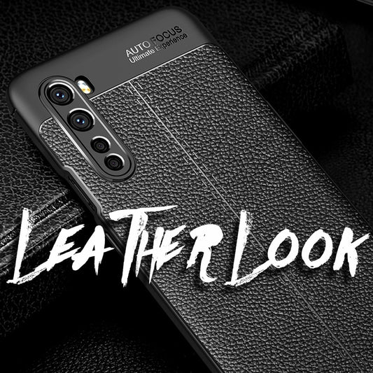 NALIA Design símahulstur fyrir OnePlus Nord, leðurlíkt símahulstur með stuðara