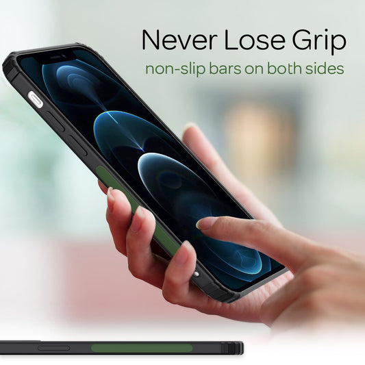 NALIA Phone Case for iPhone 12 / 12 Pro, Extra Thin Silicone Case Cover Bumper