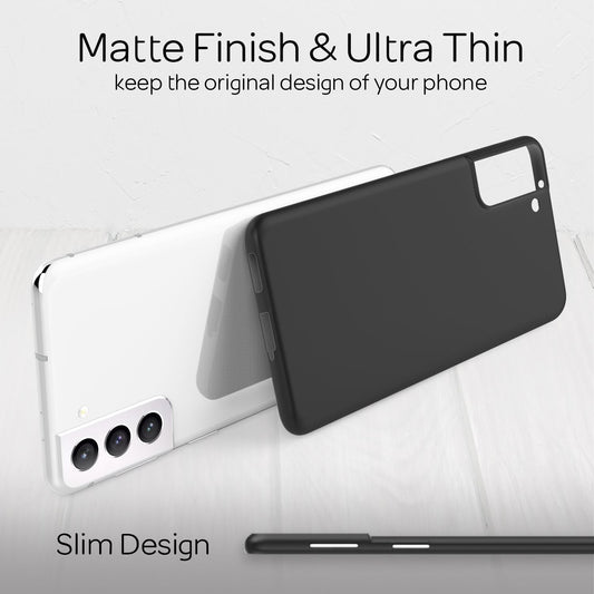 NALIA Extra Dünn Hard Case für Samsung Galaxy S21, Ultra Slim Handy Hülle Cover