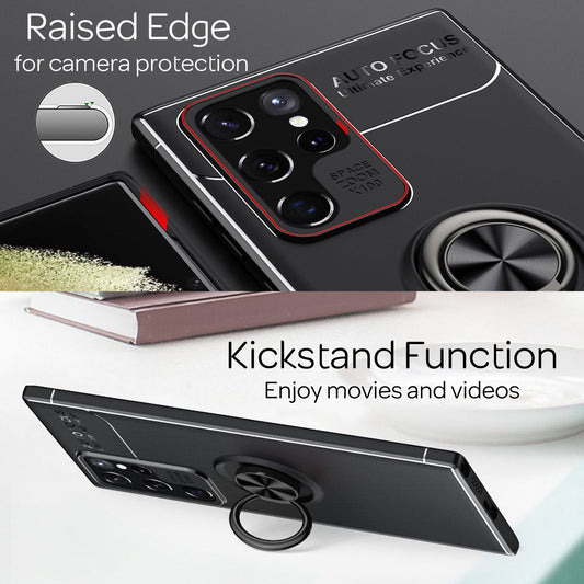 NALIA Ring Case for Samsung Galaxy S22 Ultra