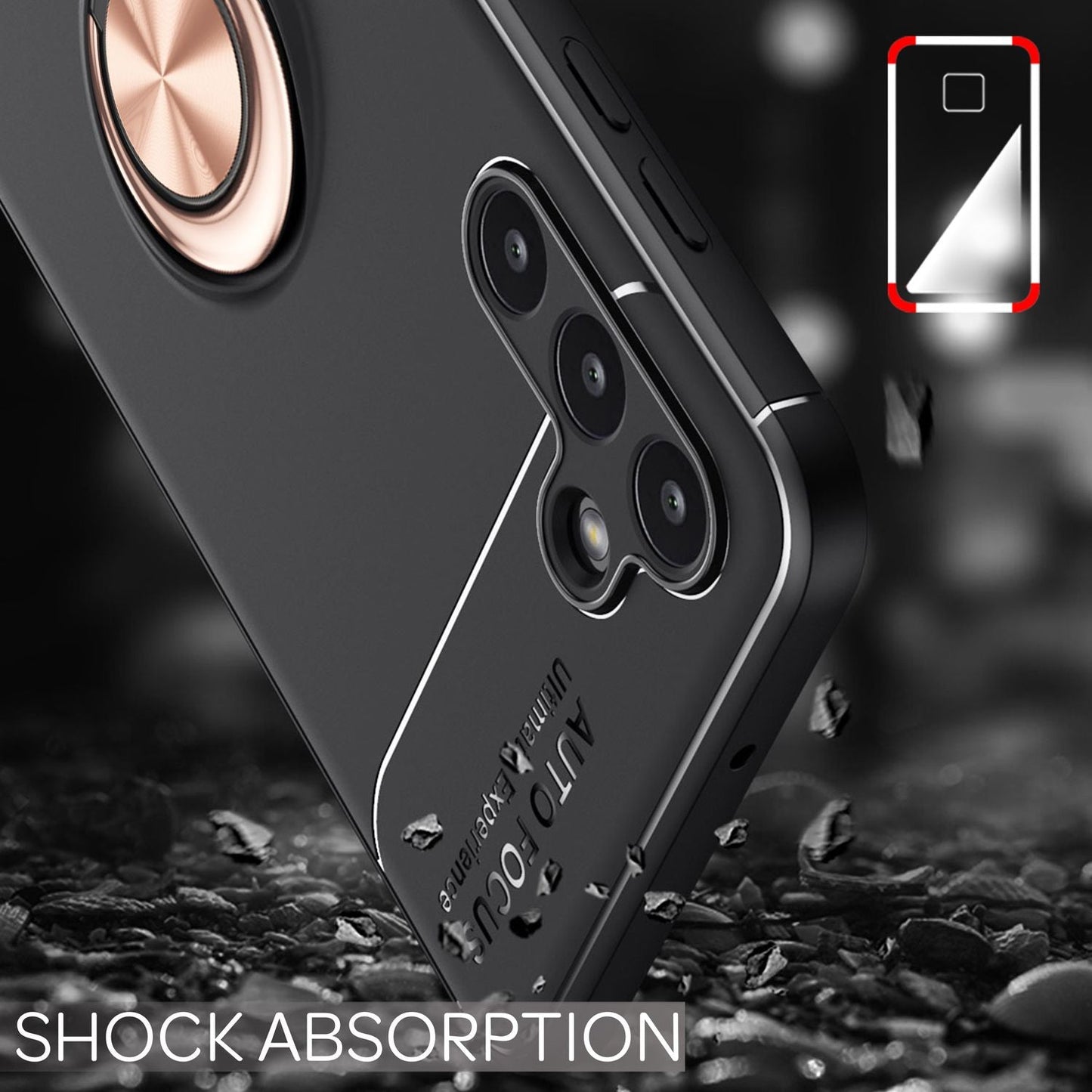 Case for Samsung Galaxy A13 5G Ring Case Stand Cover Protective Case