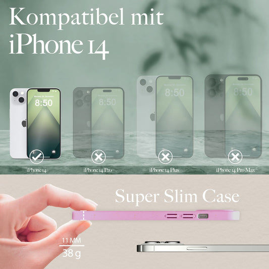 Bio case for iPhone 14, sustainable eco-case, environmentally friendly, natural eco cover