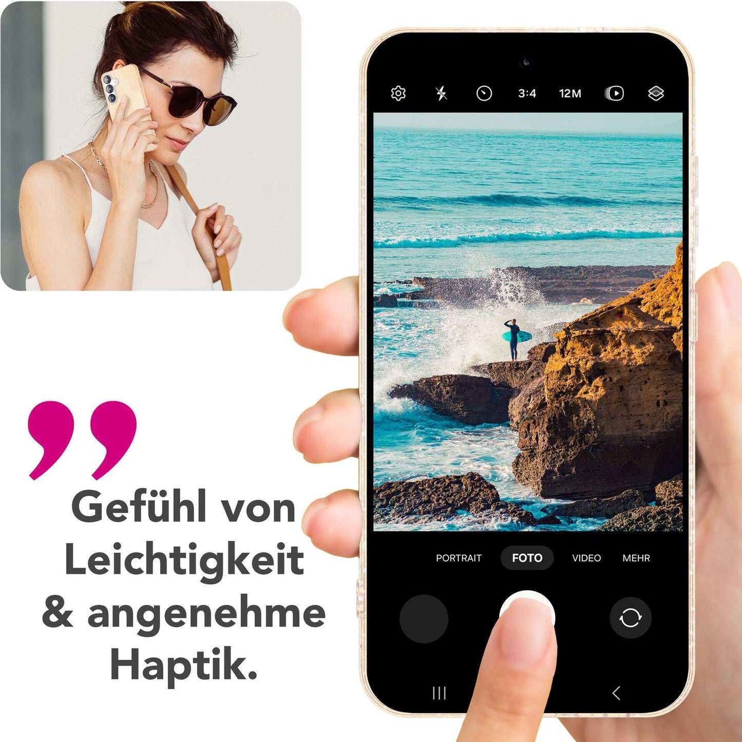 NALIA ShinePop Case for Samsung Galaxy S25, Shiny Glamour Glitter Case, Sturdy Sparkling Silicone Case, Diamond Rhinestone Glitter Protective Case, Glitter Phone Case