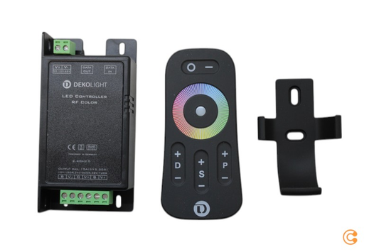 Skreytingarljós á lager, RF litstýrð LED-drif, stöðug spenna, 720 W, 15 A, 12, 48 V sett.