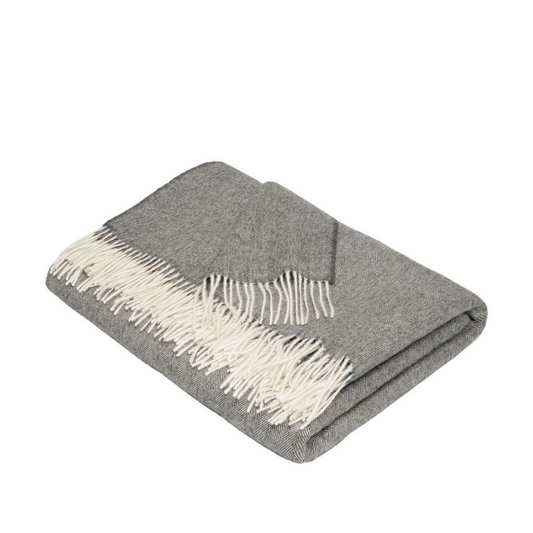 Apu Kuntur - Alpaca Blanket - Herringbone - 100% Baby Alpaca