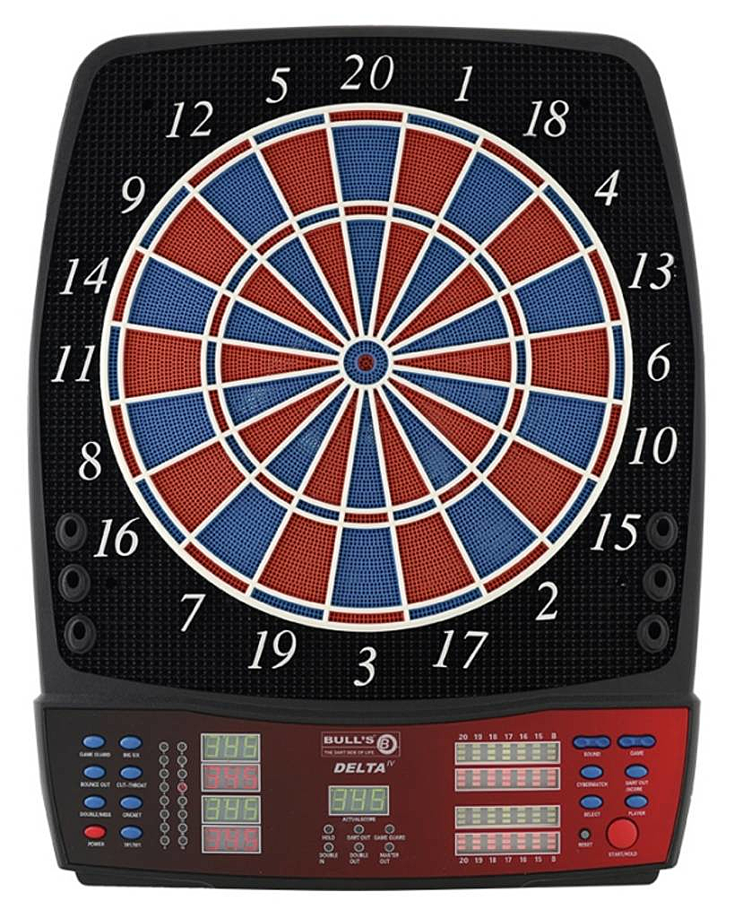 B-lager 67986 E Dart Bull's pílukastafla Dart Delta IV RB Sound 67986 Sjá texta/mynd