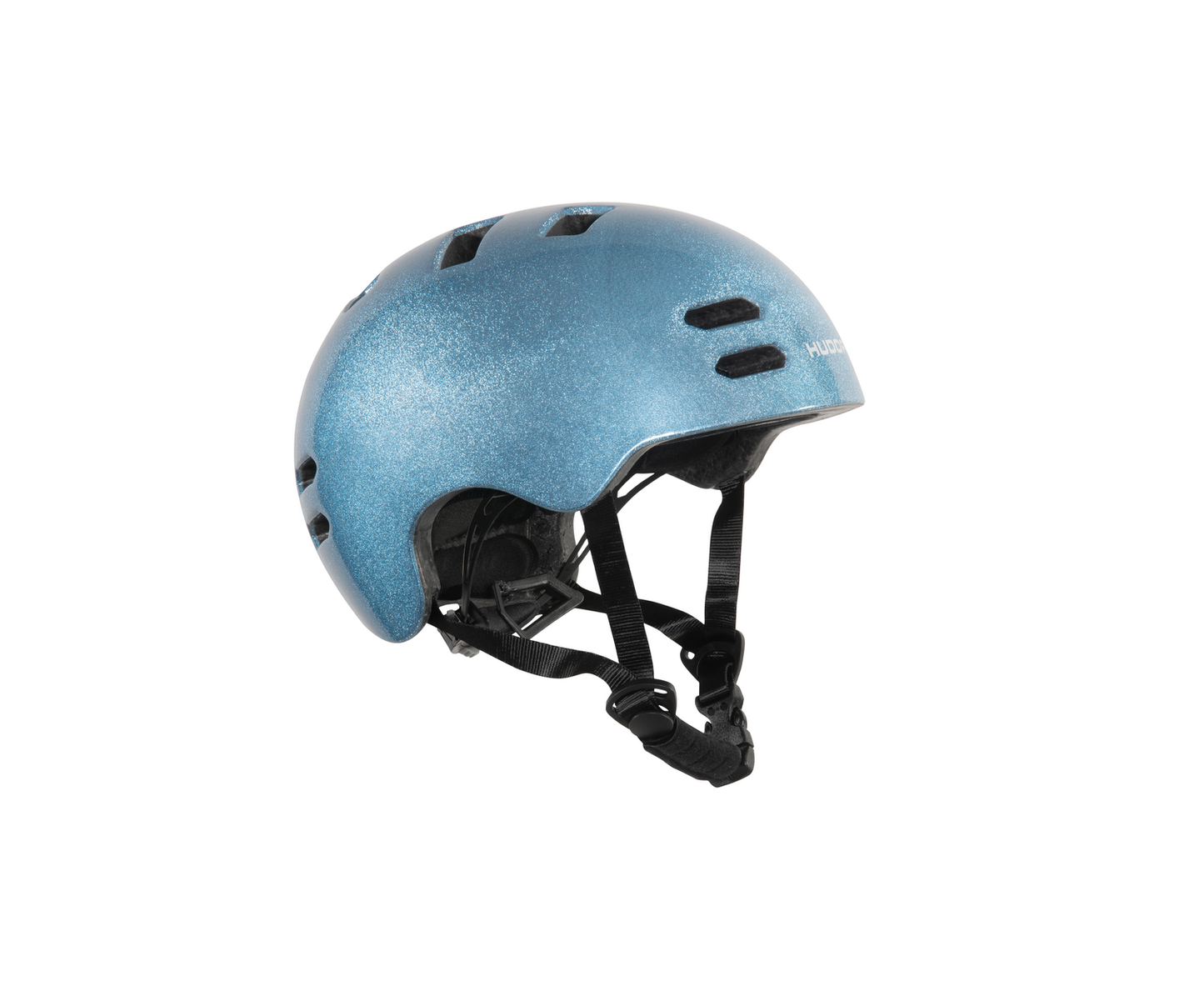 HUDORA skautahjólahjálmur Reflect blár stærð: S hjólabrettahjálmur hlífðarhjálmur