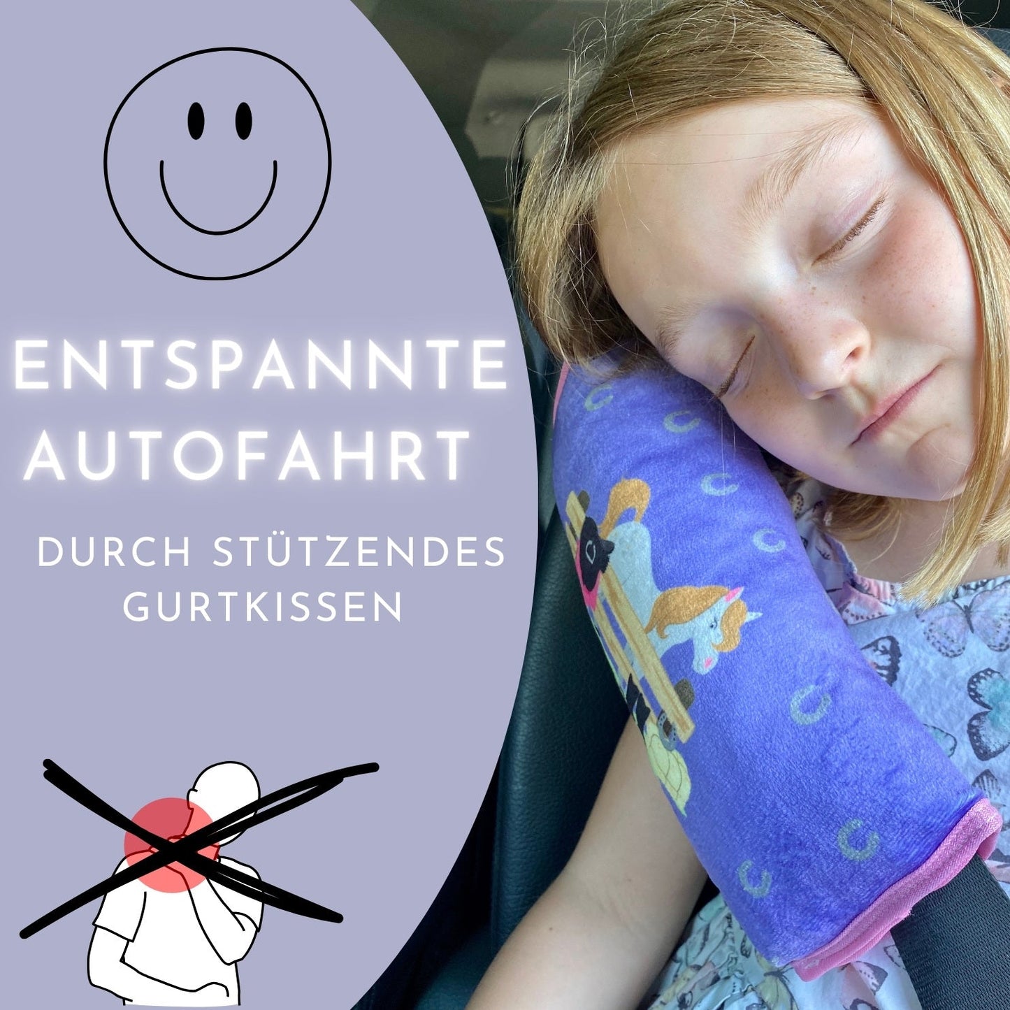 Auto Schlafkissen Pferd