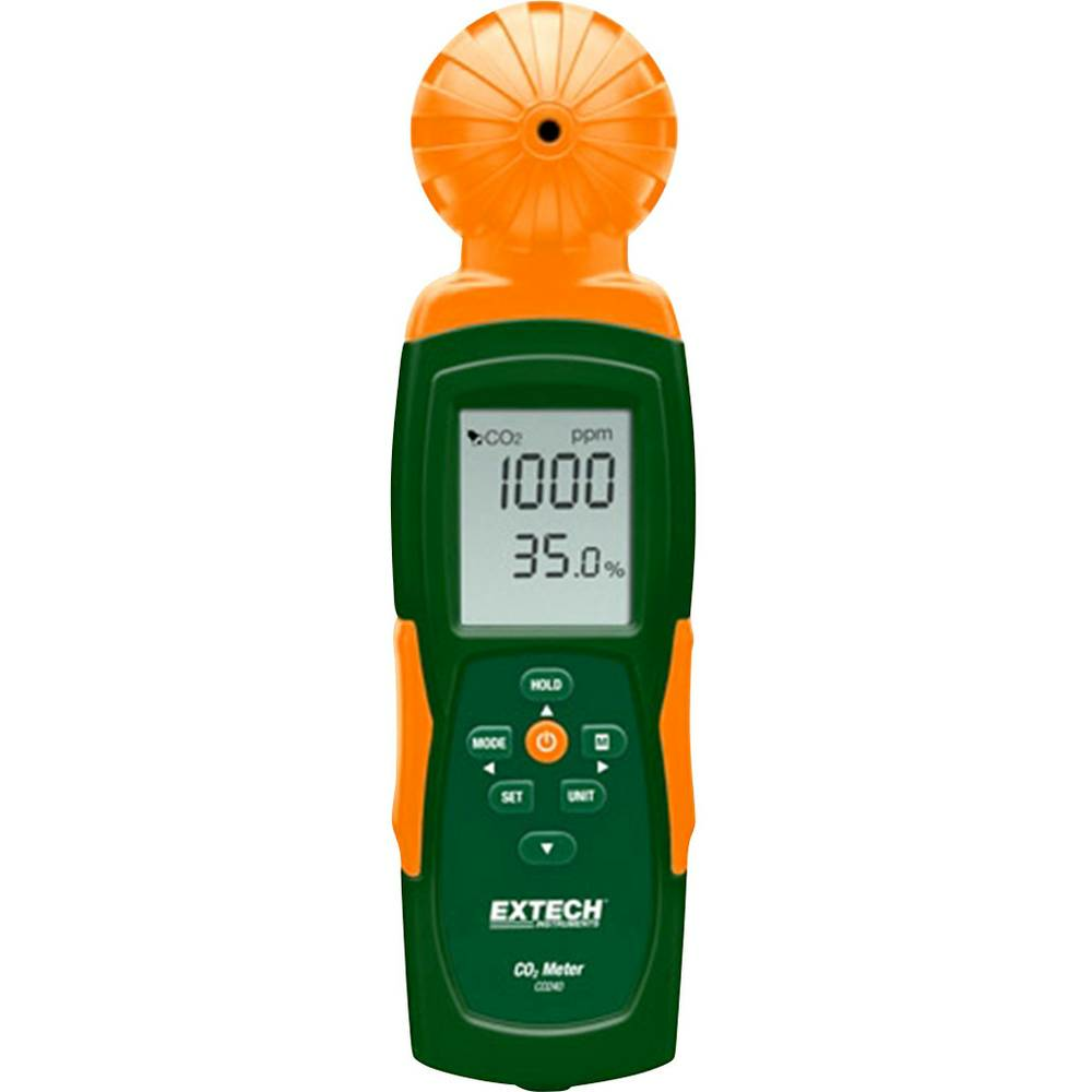 B-lager Extech CO240 koltvísýringsmælir 0 - 9999 ppm USB Sjá texta/mynd