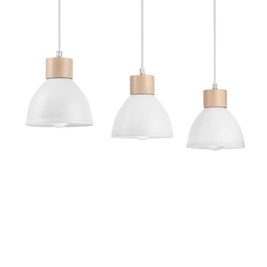 B-flokks Envostar Tira hengiljós, loftlampi, E27, 3 perur W328