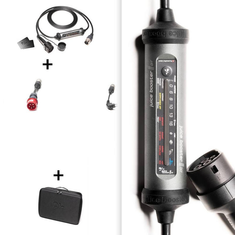 B-lager Juice Technology JUICE BOOSTER 3 air færanleg hleðslustöð Tegund 2 Stilling 2 GALLIN