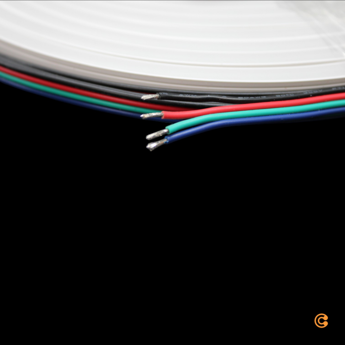 B-flokks skreytingarljósarönd með LED-stripi, ljósasería, D Flex Line Mini hliðarsýn RGB IP44