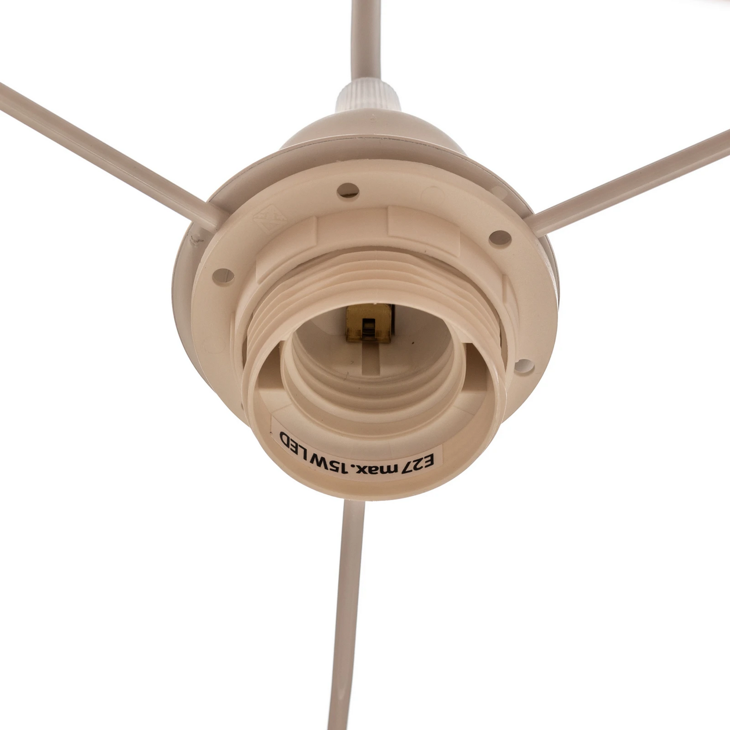 B-stock Euluna hanging light Boho hanging lamp ceiling lamp lamp ø45cm 1 bulb cappuccino/jute