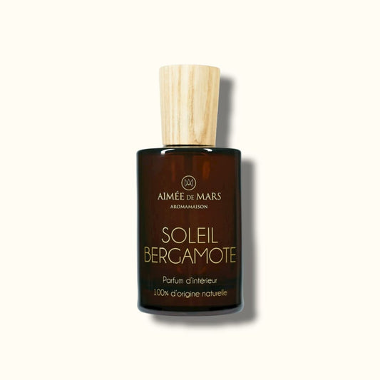 Soleil Bergamote, Natural Room ilmvatnssprey, Aimee de Mars