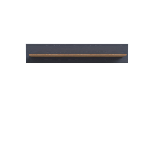 B-flokks laus pláss vegghilla BOHOL hilla vegghilla dökkblár 160x29,6x21,9 cm