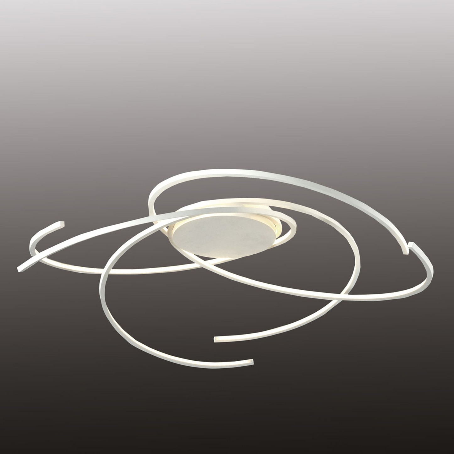 B-flokks Escale Space - LED loftlampi 80 cm hvítur lampi ljóskastari loftljós