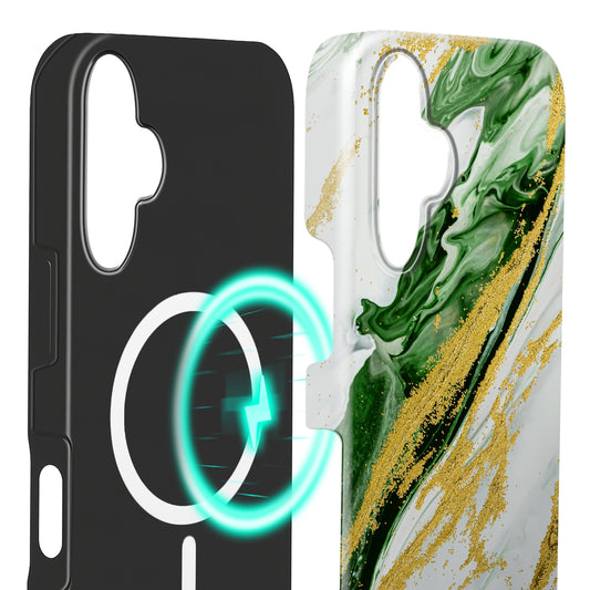 Smaragðsgrænt - iPhone 16 Plus hulstur