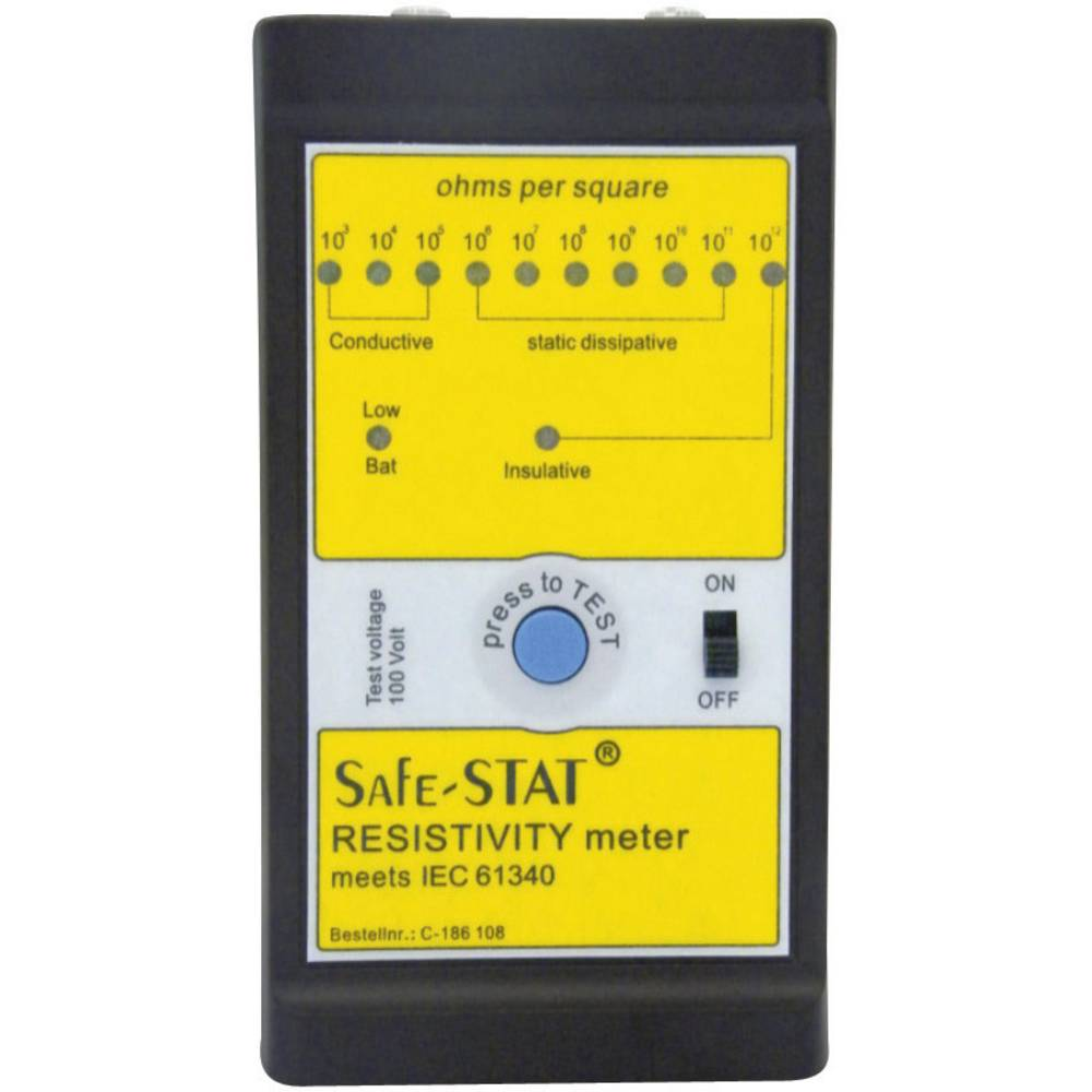 Bjz C 186 108 ESD prófunarbúnaður sett yfirborðsviðnám rúmmálsviðnám sett