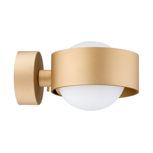 B-flokks Euluna veggljós, lampi, vegglampi, ljós, lampi, G9 LED, messing