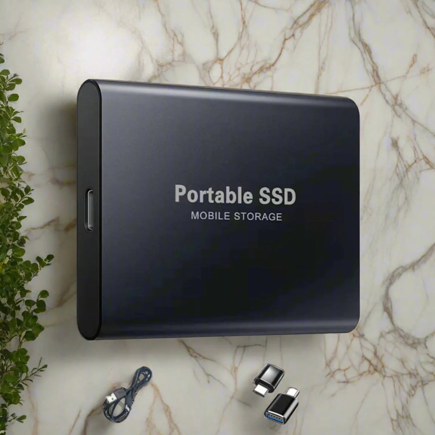 Portable external ssd usb type-c hard drive for mobile & laptop