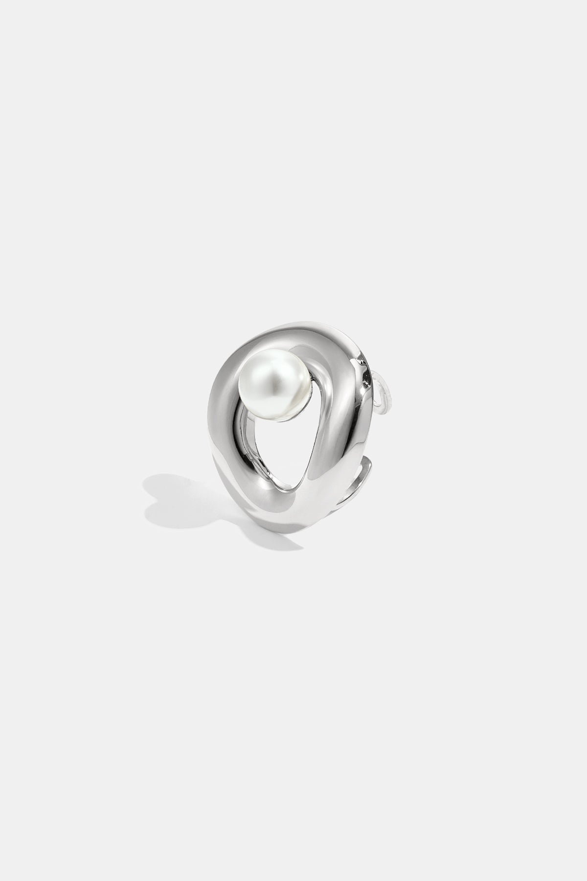 Statement-Ringe aus Edelstahl, rund, lässig-schlicht, für Damen.