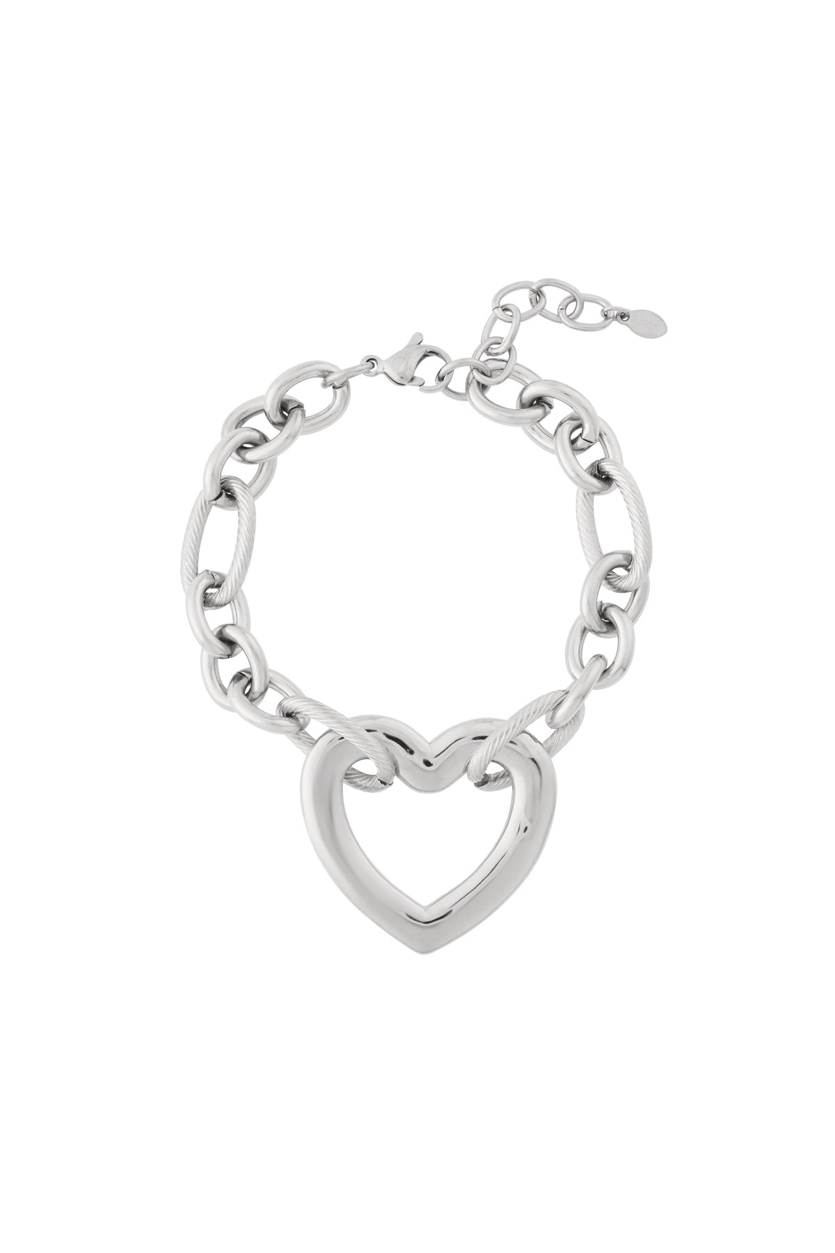 Armband mit Herzkette