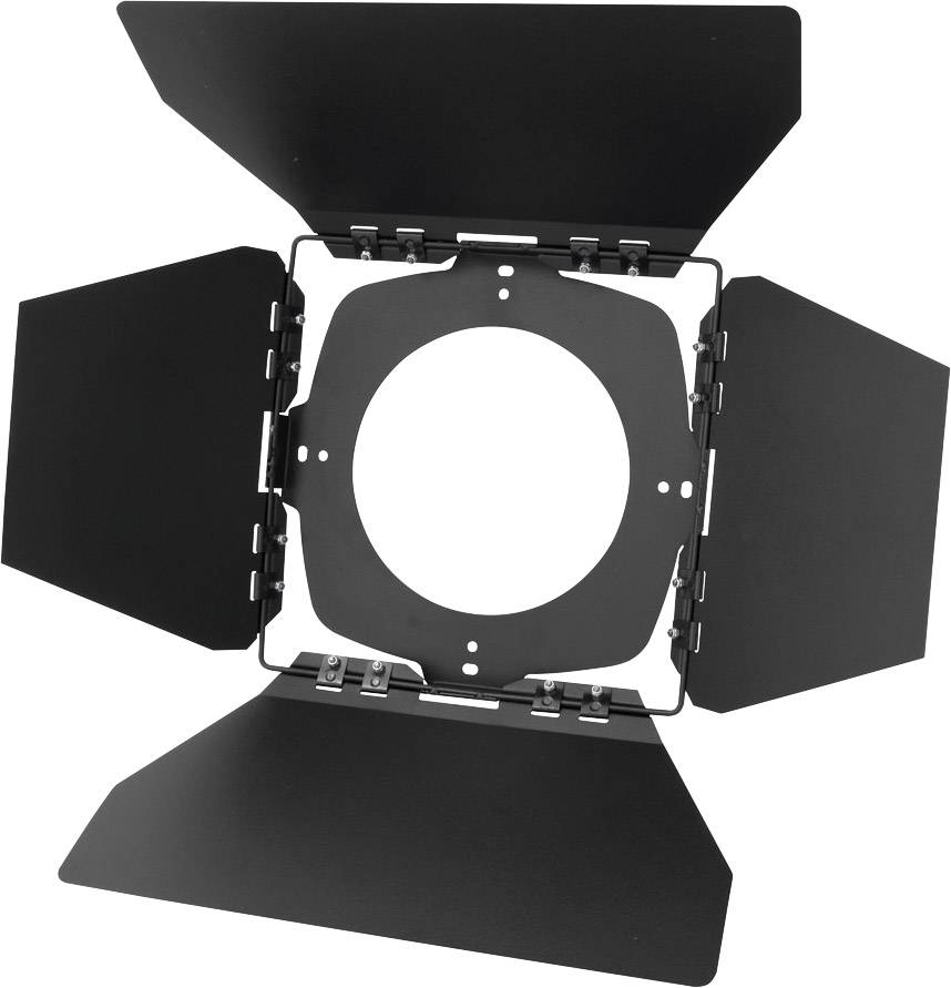 B-flokks Eurolite vængtakmarkari, svartur, hentar fyrir sviðstækni, svartar lýsingaráhrif