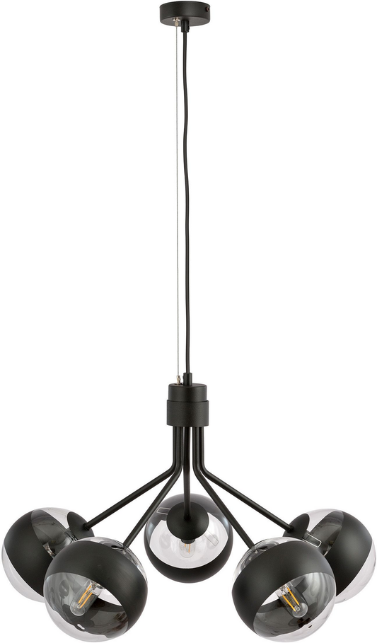 B-stock Emibig Nova 1139/5 pendant light hanging light lamp LED 5x40 W E14 IP20