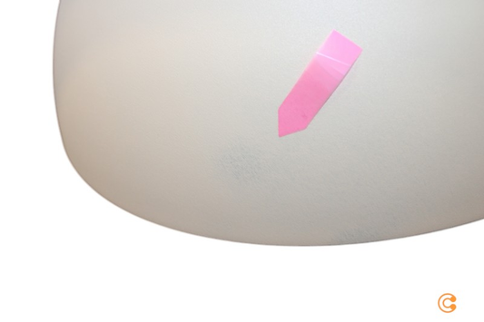 B-flokks Ferm Living Dome Shade lampaskermur, ljósbrúnn loftskermur. Sjá texta/mynd.