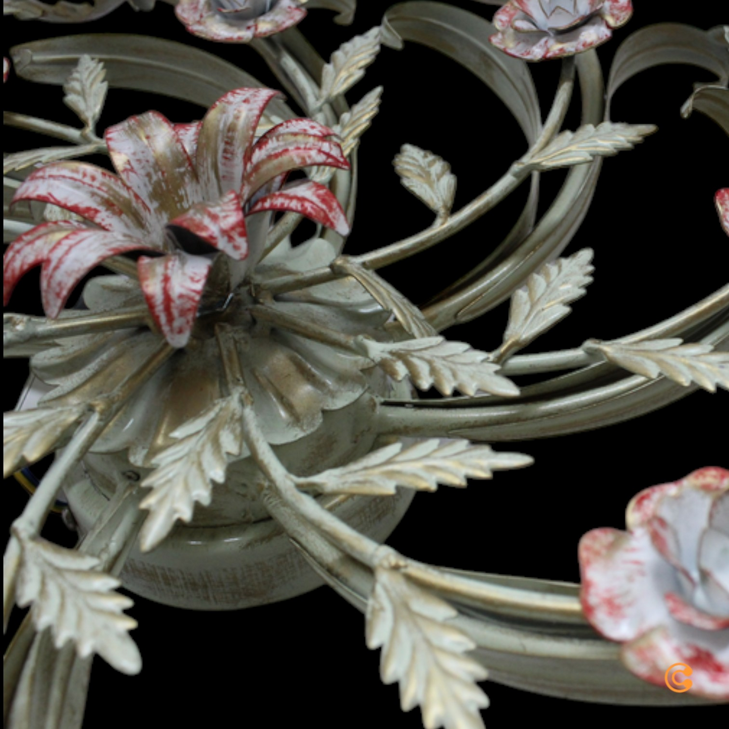 B-flokks Florentine loftljós Tulipe loftlampi lampaljós hönnun